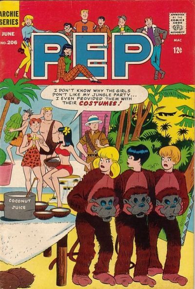 Pep Comics #206 Comic