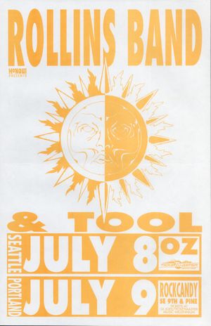 Rollins Band & Tool Oz/Rockcandy 1992