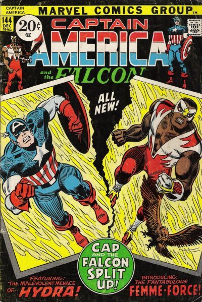 Captain America #144 Comic