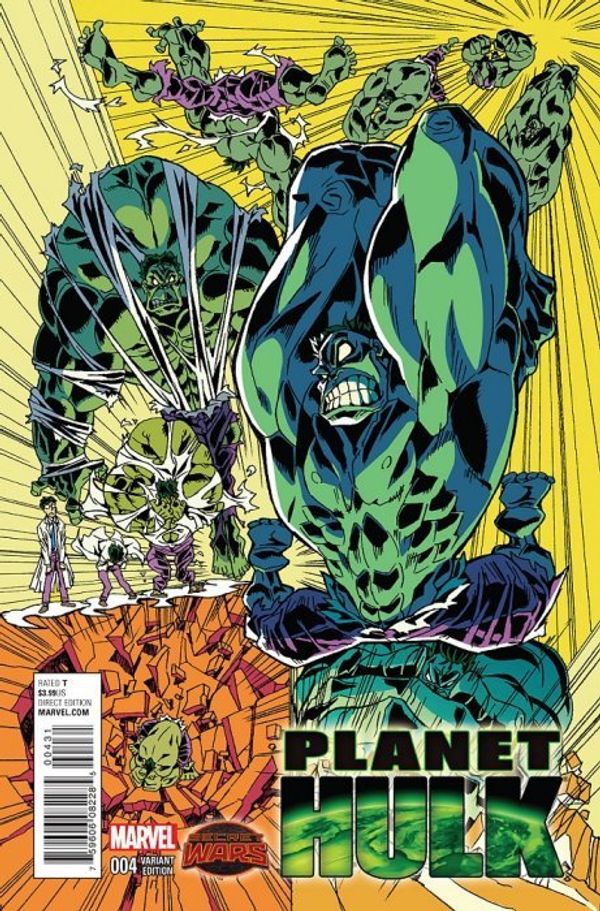 Planet Hulk #4 (Manga Variant)