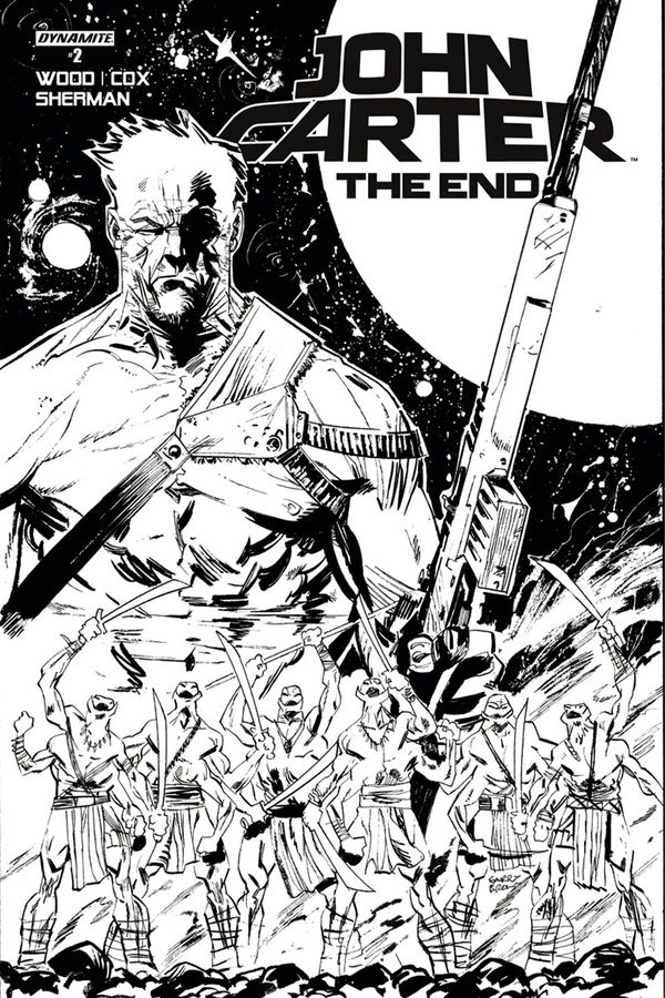 John Carter The End #2 (Cover C 10 Copy Brown B&w Cover)