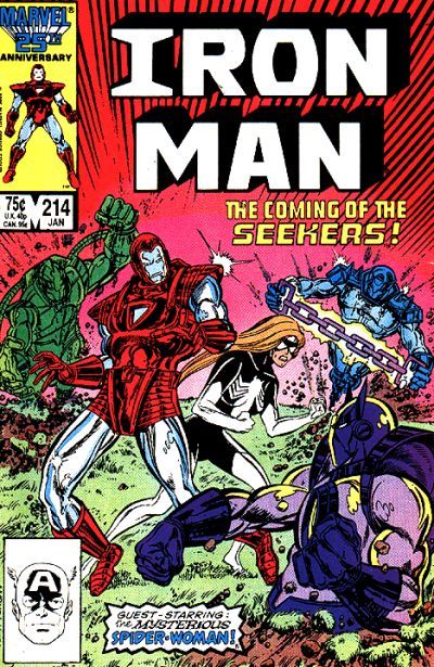 Iron Man #214 Comic