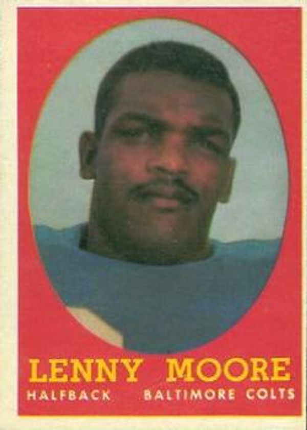 Lenny Moore 1958 Topps #10