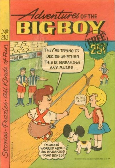 Adventures of Big Boy #218 Comic