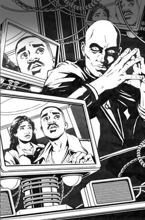 Doctor Who The Prison Paradox #1 (Cvr G Flops Color Your Own Cover Variant)