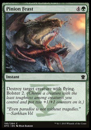 Pinion Feast (Dragons of Tarkir) Trading Card