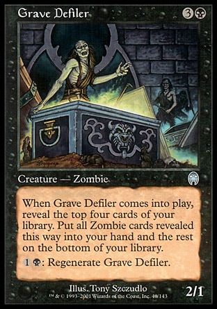Grave Defiler (Apocalypse) Trading Card