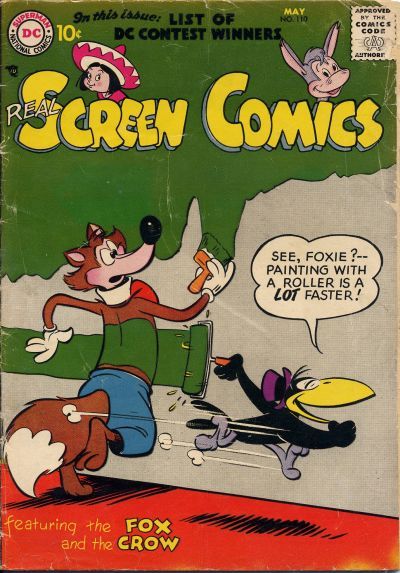 Real Screen Comics #110 Comic