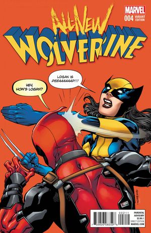 All New Wolverine #4 (Deadpool Variant)