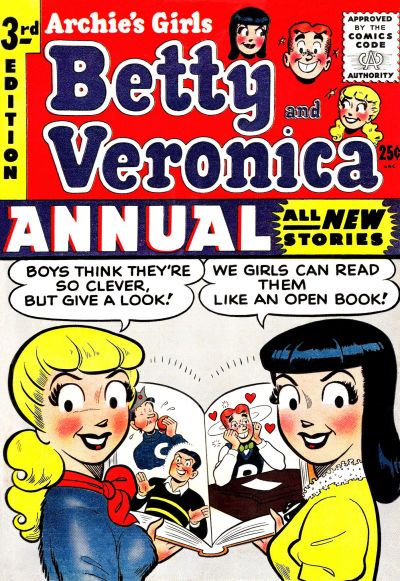 Archie's Girls, Betty And Veronica Annual #3 Comic