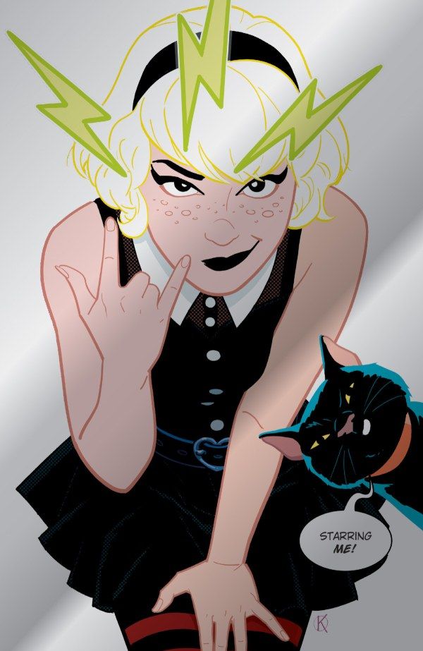 Sabrina the Teenage Witch #1 (Cover F Kano Foil Virgin Variant) Comic