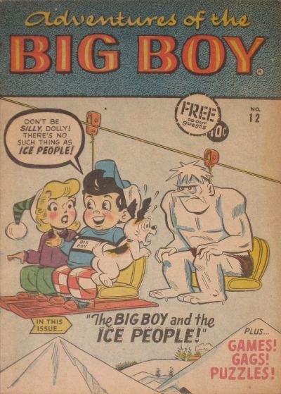 Adventures of Big Boy #12 [West] Comic