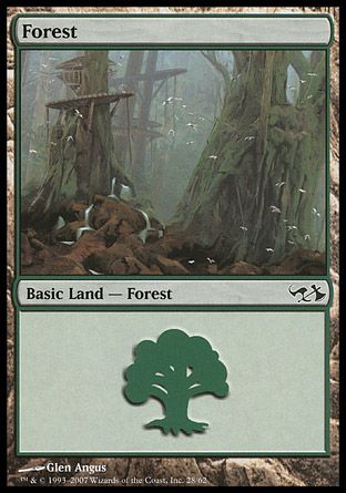 Forest (Elves vs. Goblins) Trading Card