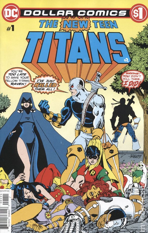 Dollar Comics: New Teen Titans #2 Comic