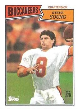 Steve Young 1987 Topps #384 Sports Card