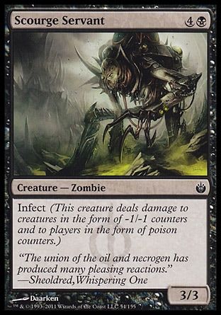 Scourge Servant (Mirrodin Besieged) Trading Card