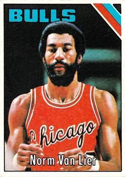 Norm Van Lier 1975 Topps #155 Sports Card