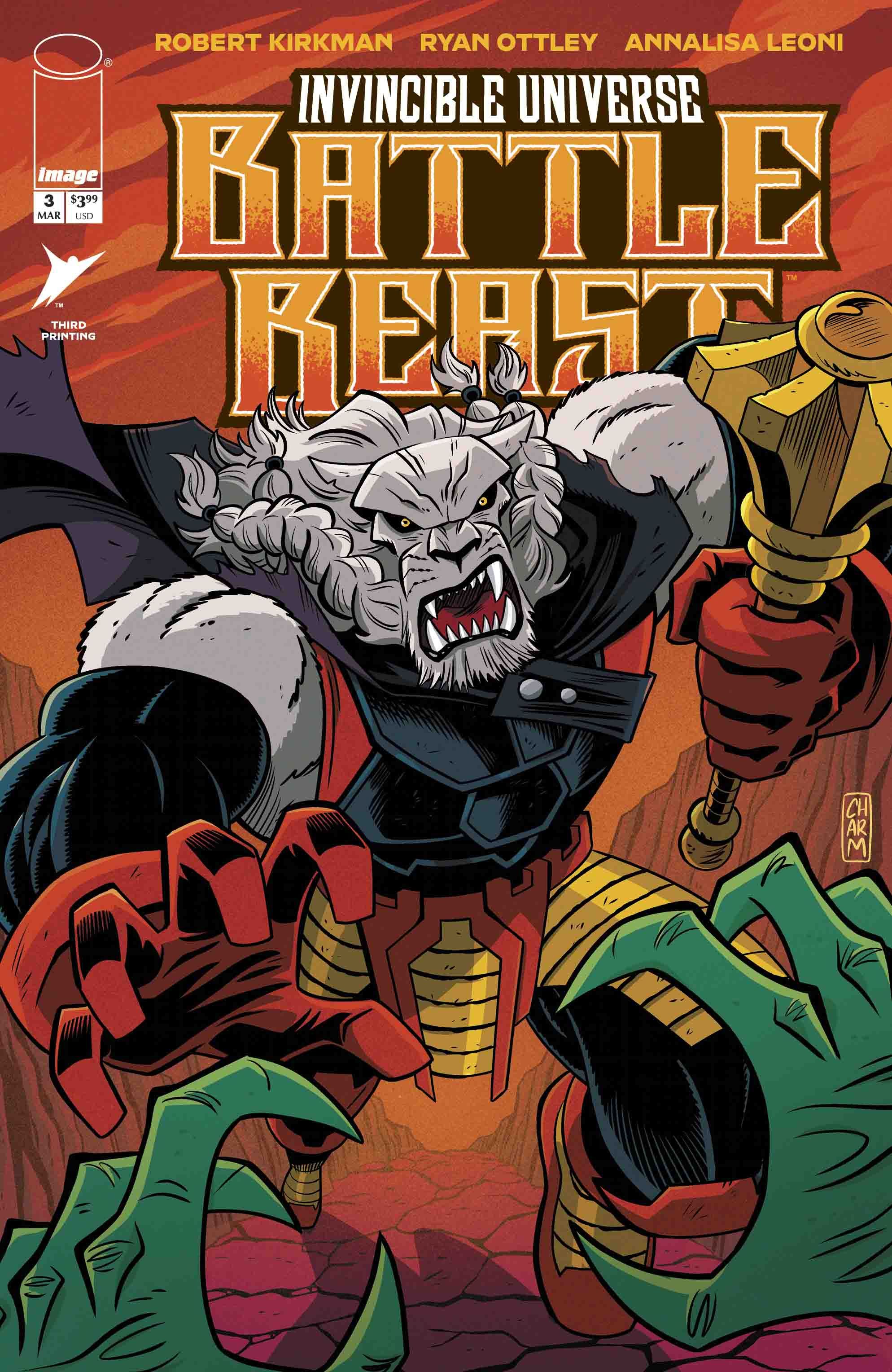 Invincible Universe: Battle Beast #3 (3rd Ptg) Comic