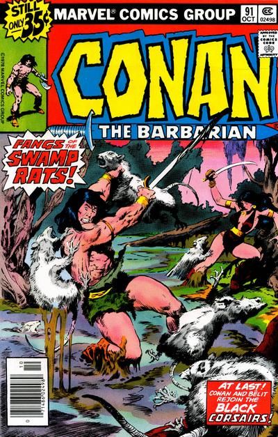 Conan the Barbarian #91 Comic