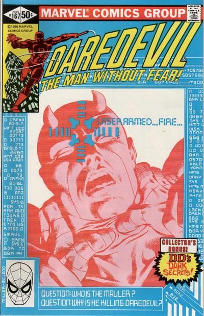 Daredevil #167 Comic