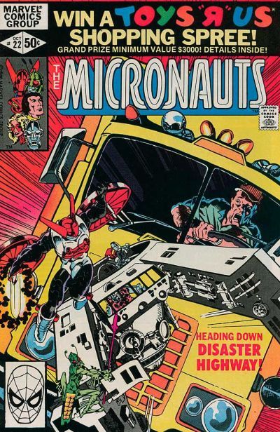 Micronauts #22 Comic