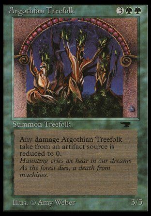 Argothian Treefolk (Antiquities) Trading Card