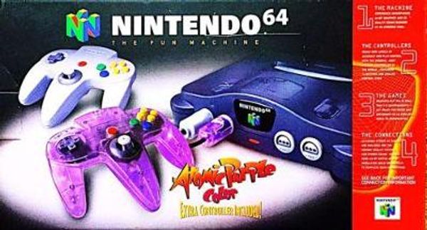 Nintendo 64 atomic deals purple