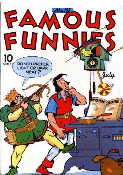 Famous Funnies #108 Comic