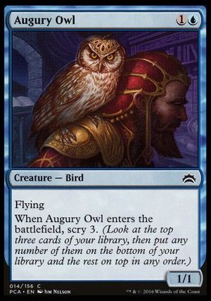 Augury Owl (Planechase Anthology decks)