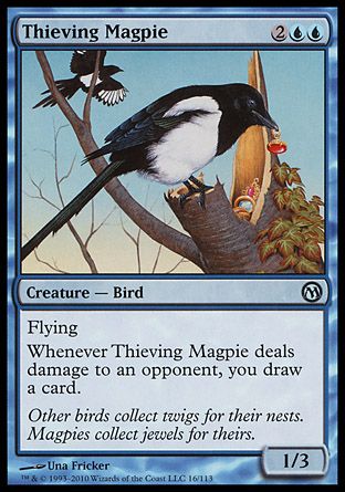 Thieving Magpie (Duels of the Planeswalkers) Trading Card