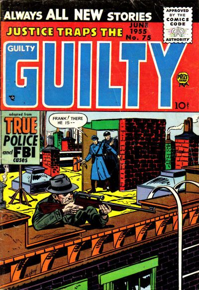 Justice Traps the Guilty #75 Comic