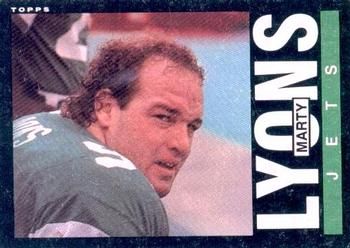 Marty Lyons 1985 Topps #343 Sports Card