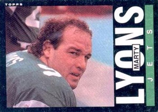 Marty Lyons 1985 Topps #343