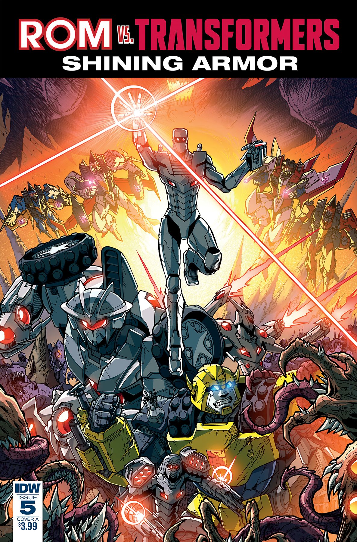 Rom vs Transformers: Shining Armor #5 Comic