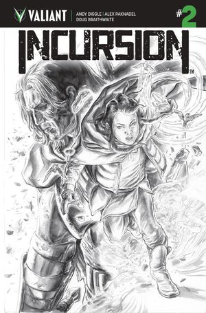 Incursion #2 (Cover C B&w Braithwaite)