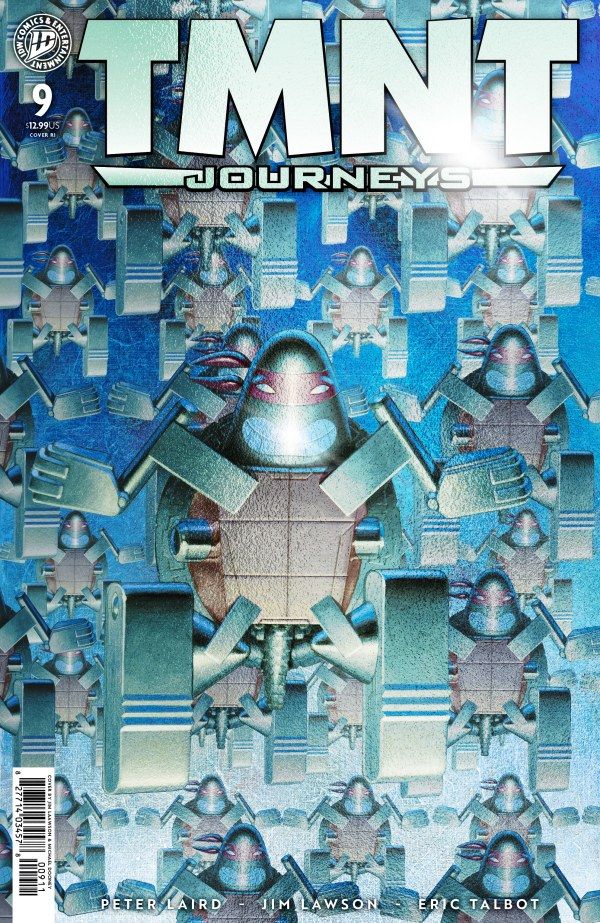 Tmnt: Journeys #9 (Variant RI 1:10 Foil Dooney & Lawson) Comic