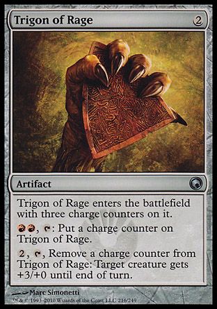 Trigon of Rage (Scars of Mirrodin) Trading Card