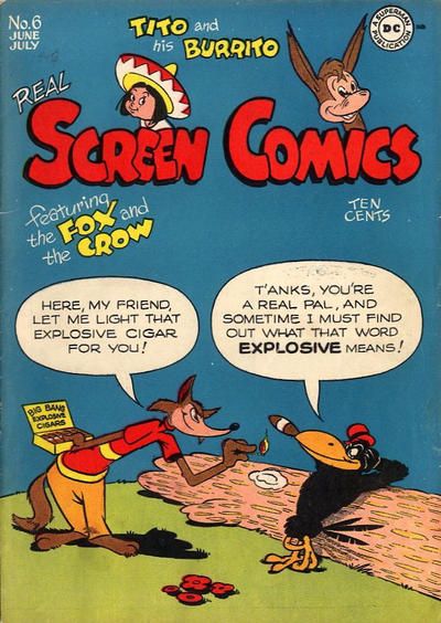 Real Screen Comics #6 Comic