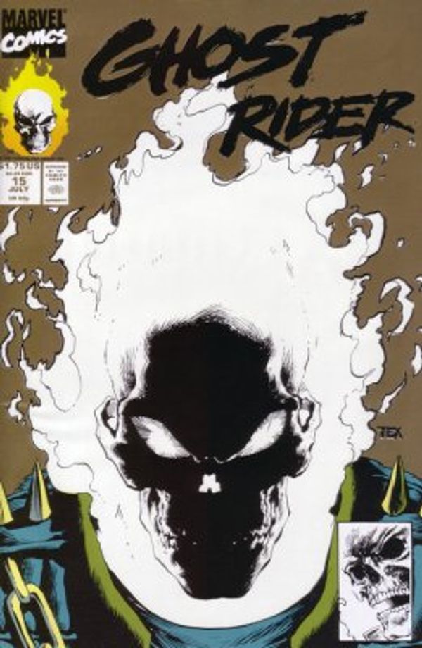Ghost Rider #15 (Glow-in-the-dark gold ink Variant) (2nd Printing)