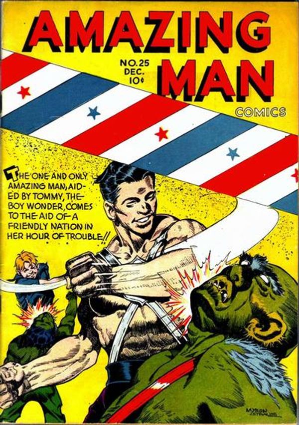 Amazing Man Comics #25
