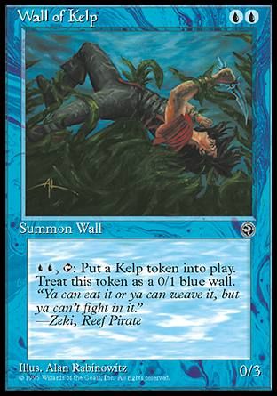 Wall of Kelp (Homelands) Trading Card