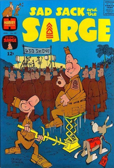 Sad Sack And The Sarge #50 Comic