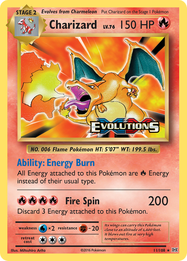 Charizard (11/108) - Evolutions