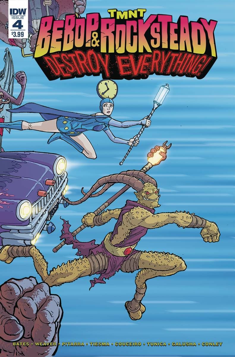 Teenage Mutant Ninja Turtles: Bebop & Rocksteady Destroy Everything #4 Comic