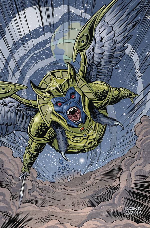 Mighty Morphin Power Rangers #7 (Unlock Villian Variant)