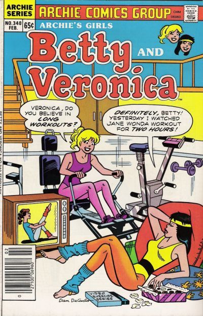 Archie's Girls Betty and Veronica #340 Comic