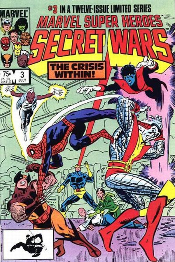 Marvel Super-Heroes Secret Wars #3 (2nd Printing)