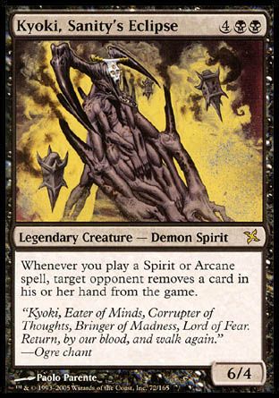 Kyoki, Sanity's Eclipse (Betrayers of Kamigawa) Trading Card