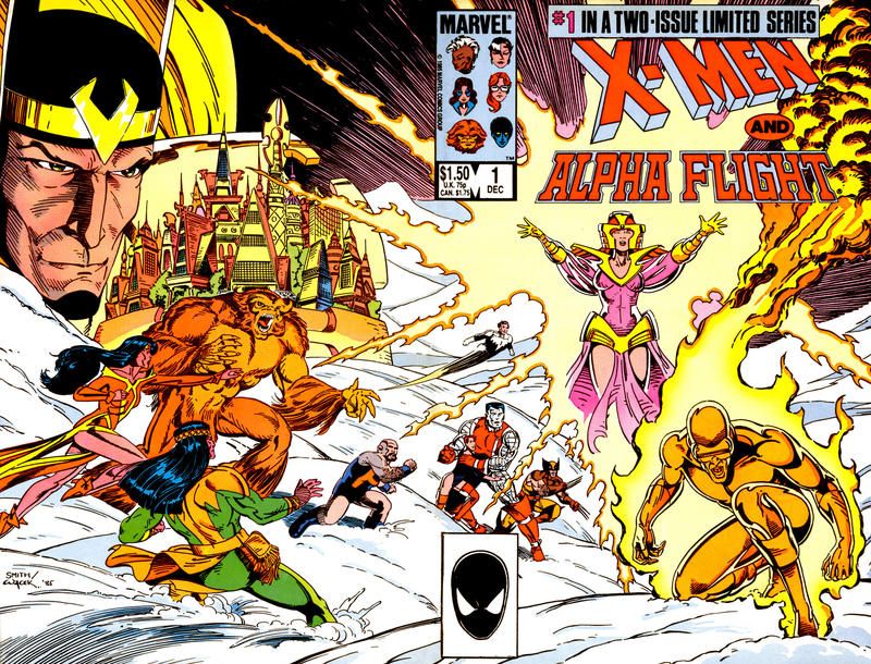 X-Men / Alpha Flight Comic