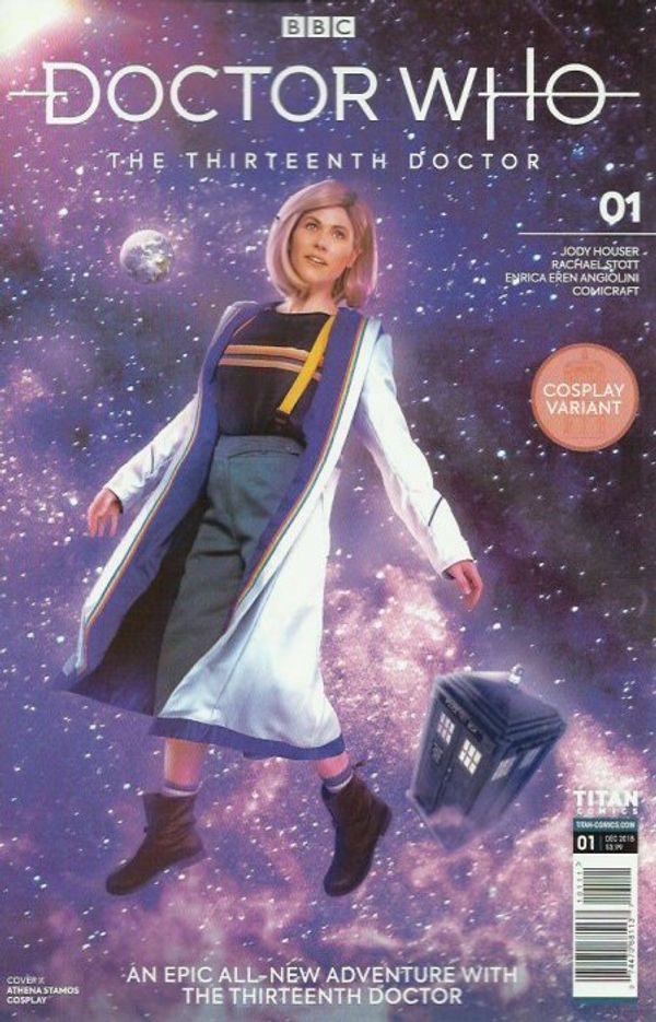 Doctor Who: The Thirteenth Doctor #1 (Cover K Stamos Cosplay)